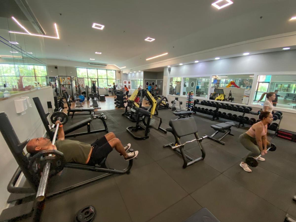 Barra Da Tijuca - 508 - De Frente Para Maravilhosa Piscina - Estacionamento Gratuito - Academia Comphania Atletica - Balsa Para Praia Gratis - Microondas - Geladeira Grande - Recepcao 24Horas - Wi-Fi - Com Pia Rio de Janeiro Luaran gambar