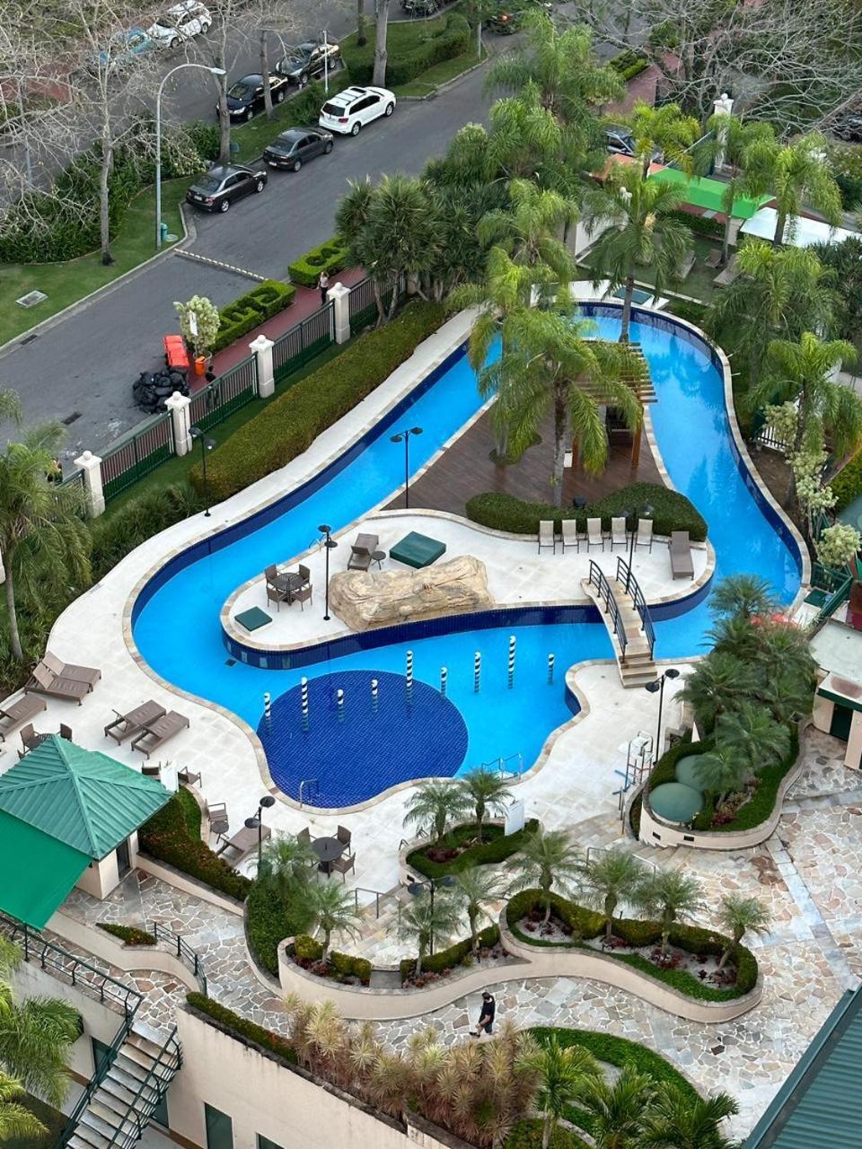 Barra Da Tijuca - 508 - De Frente Para Maravilhosa Piscina - Estacionamento Gratuito - Academia Comphania Atletica - Balsa Para Praia Gratis - Microondas - Geladeira Grande - Recepcao 24Horas - Wi-Fi - Com Pia Rio de Janeiro Luaran gambar