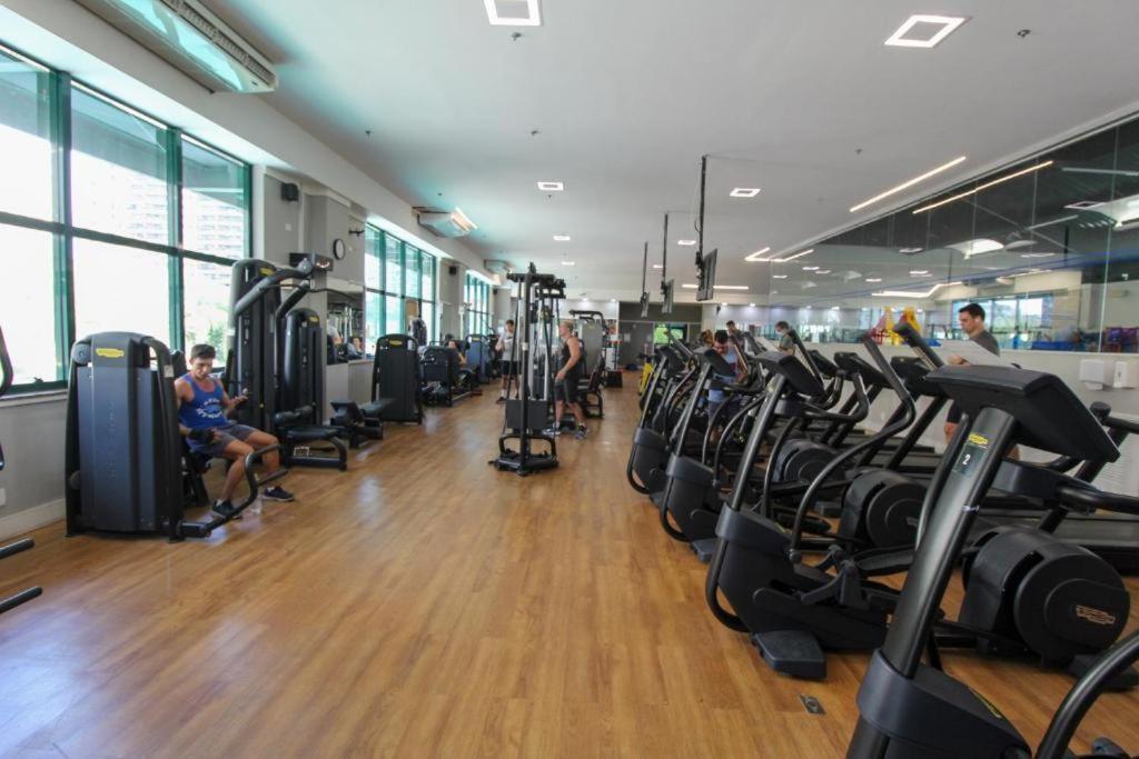 Barra Da Tijuca - 508 - De Frente Para Maravilhosa Piscina - Estacionamento Gratuito - Academia Comphania Atletica - Balsa Para Praia Gratis - Microondas - Geladeira Grande - Recepcao 24Horas - Wi-Fi - Com Pia Rio de Janeiro Luaran gambar